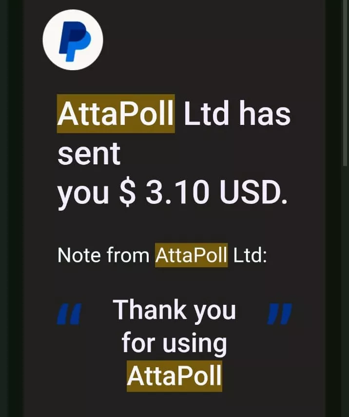 AttaPoll सर्वे से कमाई