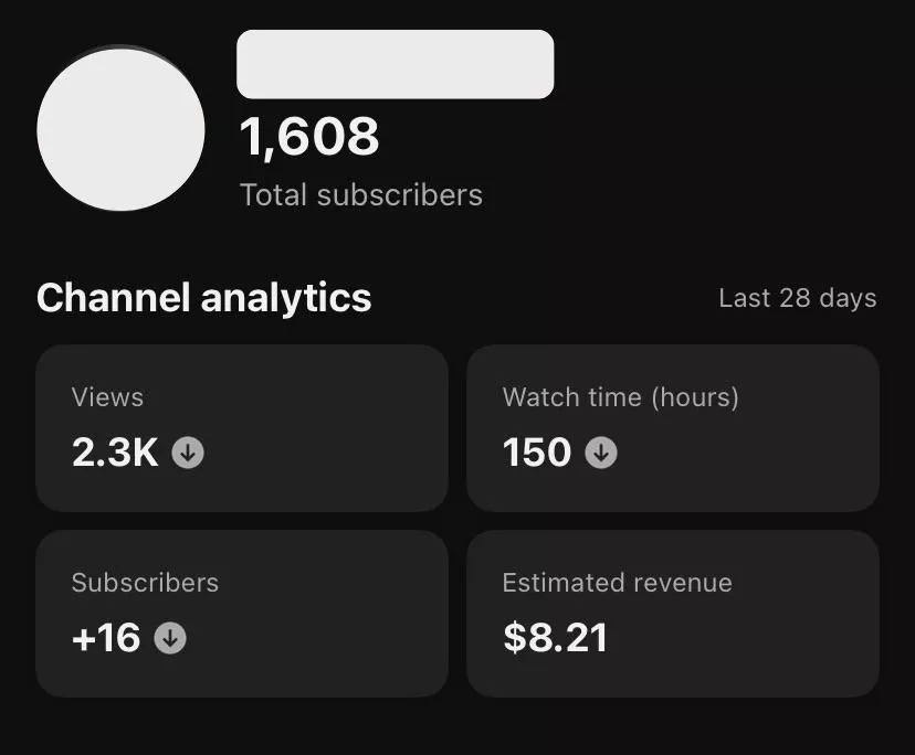 नए यूट्यूब चैनल की कमाई - Youtube Earning Proof