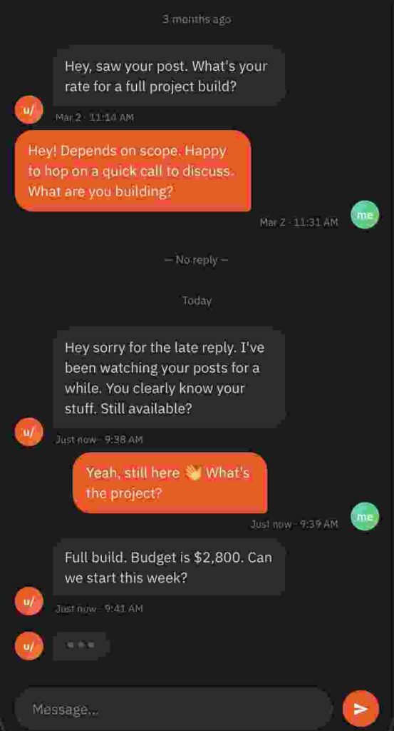 freelancing discussion