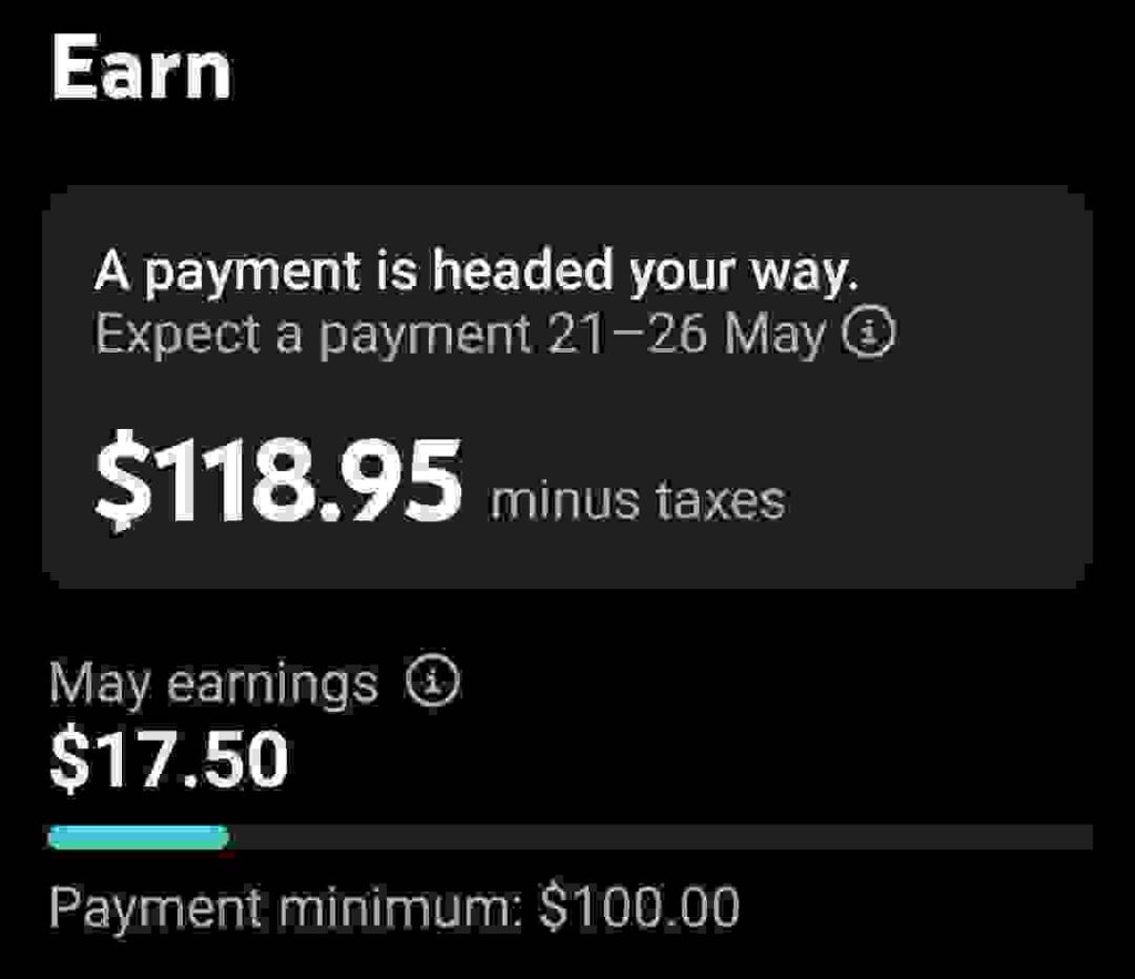 youtube earning